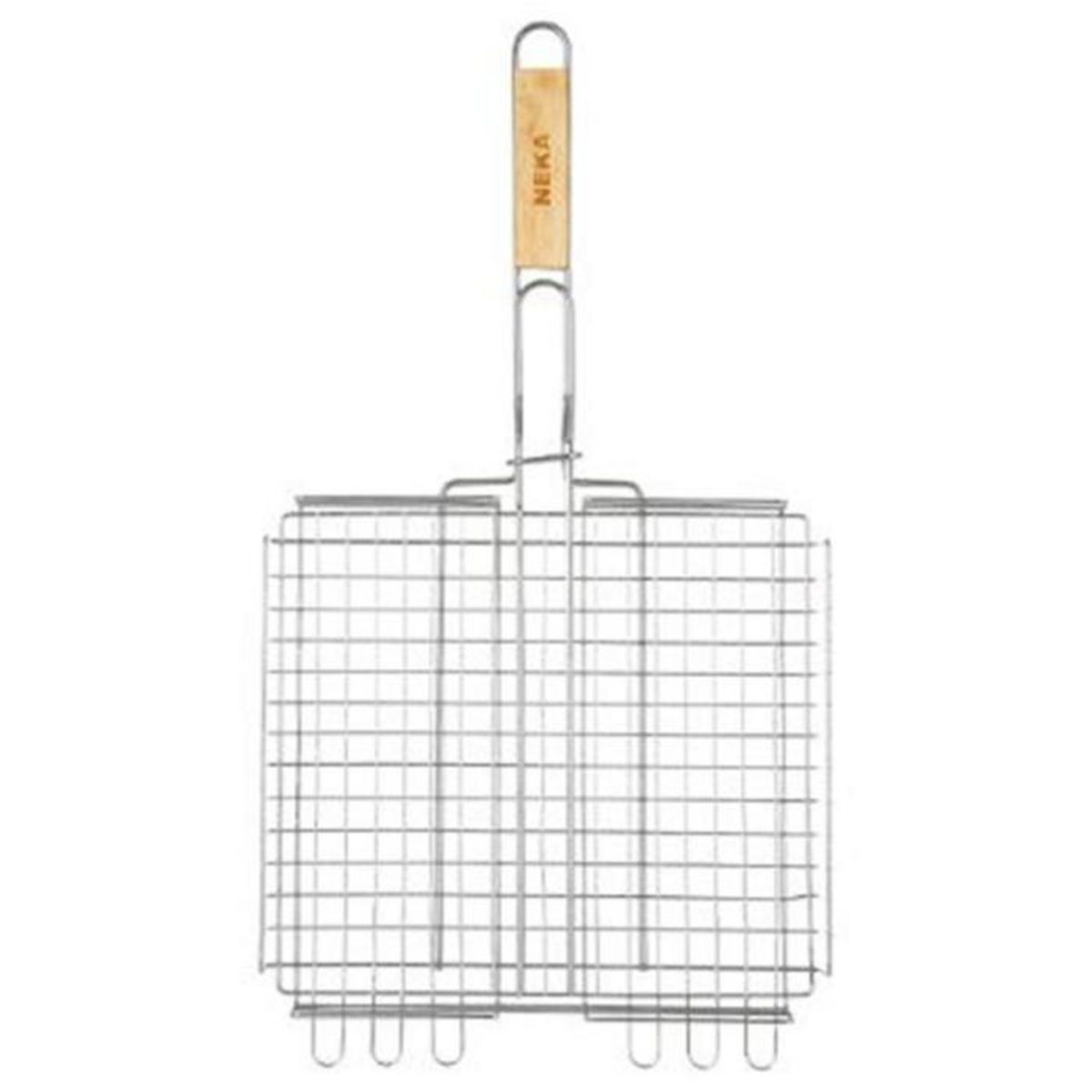 NEKA Grille Barbecue Panier  Summer  34x31cm Chrome