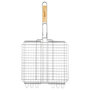 Voir la diapositive 2 : NEKA Grille Barbecue Panier  Summer  34x31cm Chrome