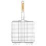 Voir la diapositive 2 : NEKA Grille Barbecue Panier  Summer  34x31cm Chrome