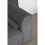 Voir la diapositive 6 : BEST MOBILIER Felix - module d'assise droit en tissu texturé