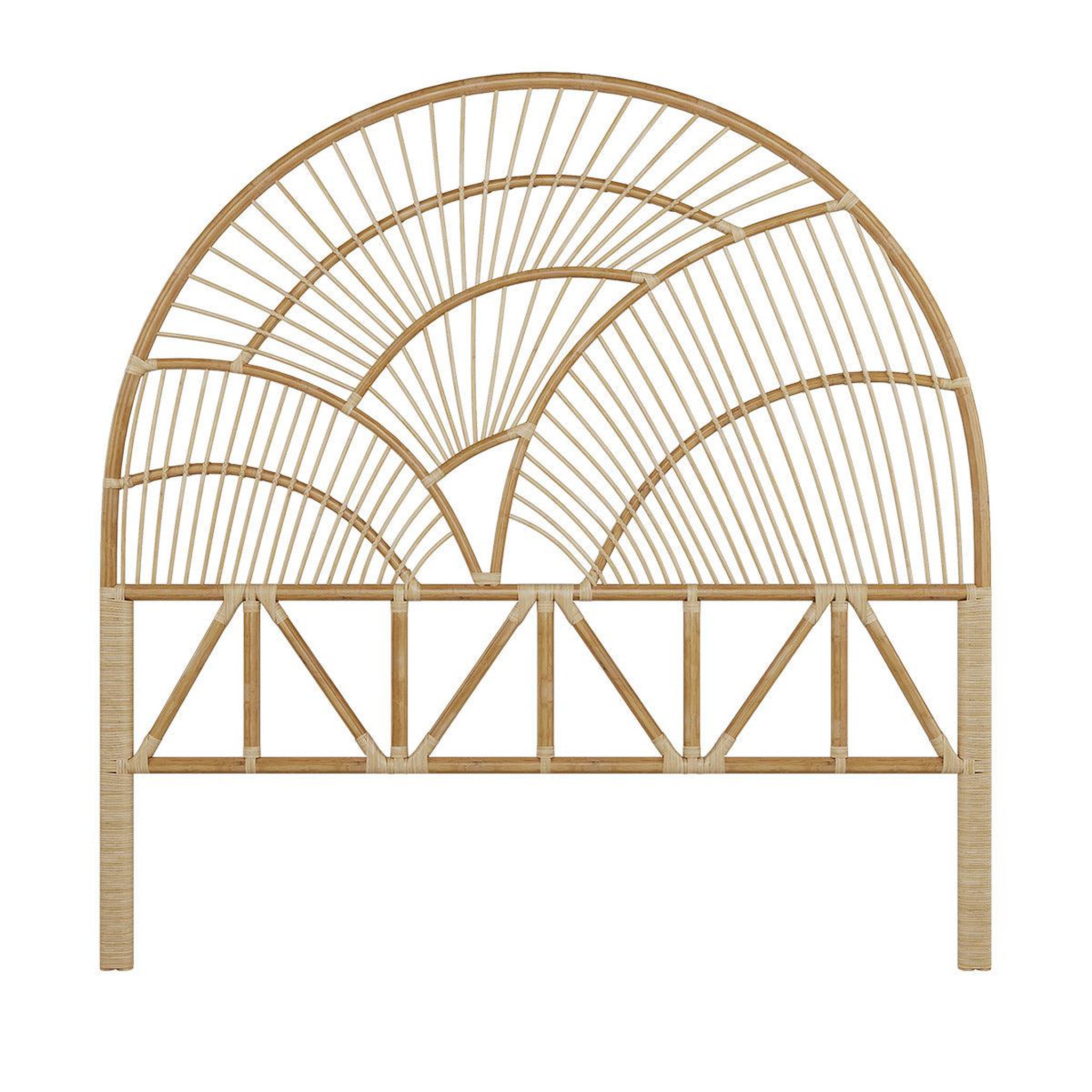MAISON PAVANE Tête de lit en rotin naturel 140 cm-Séléné