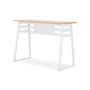 Voir la diapositive 4 : Paris Prix Table de Bar Scandinave  Javier  150cm Blanc