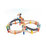 Voir la diapositive 3 : ELINELI Circuit train double niveau électrique 60 pcs