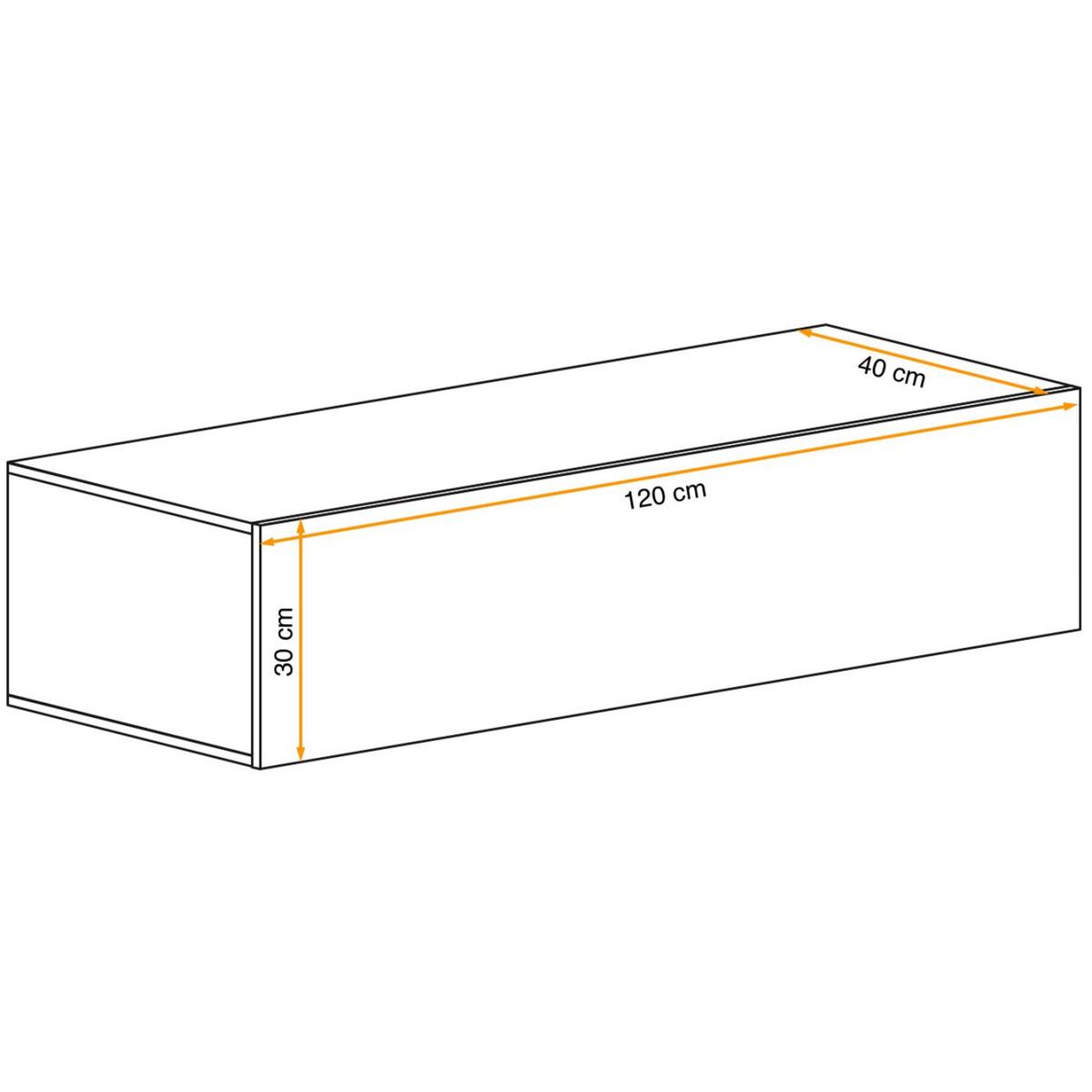 Voir la diapositive 2 : Paris Prix Banc tv mural design  switch  120cm gris