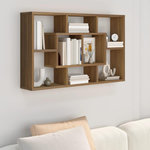 VIDAXL Etagere murale Chene marron 85x16x52,5 cm Bois d'ingenierie