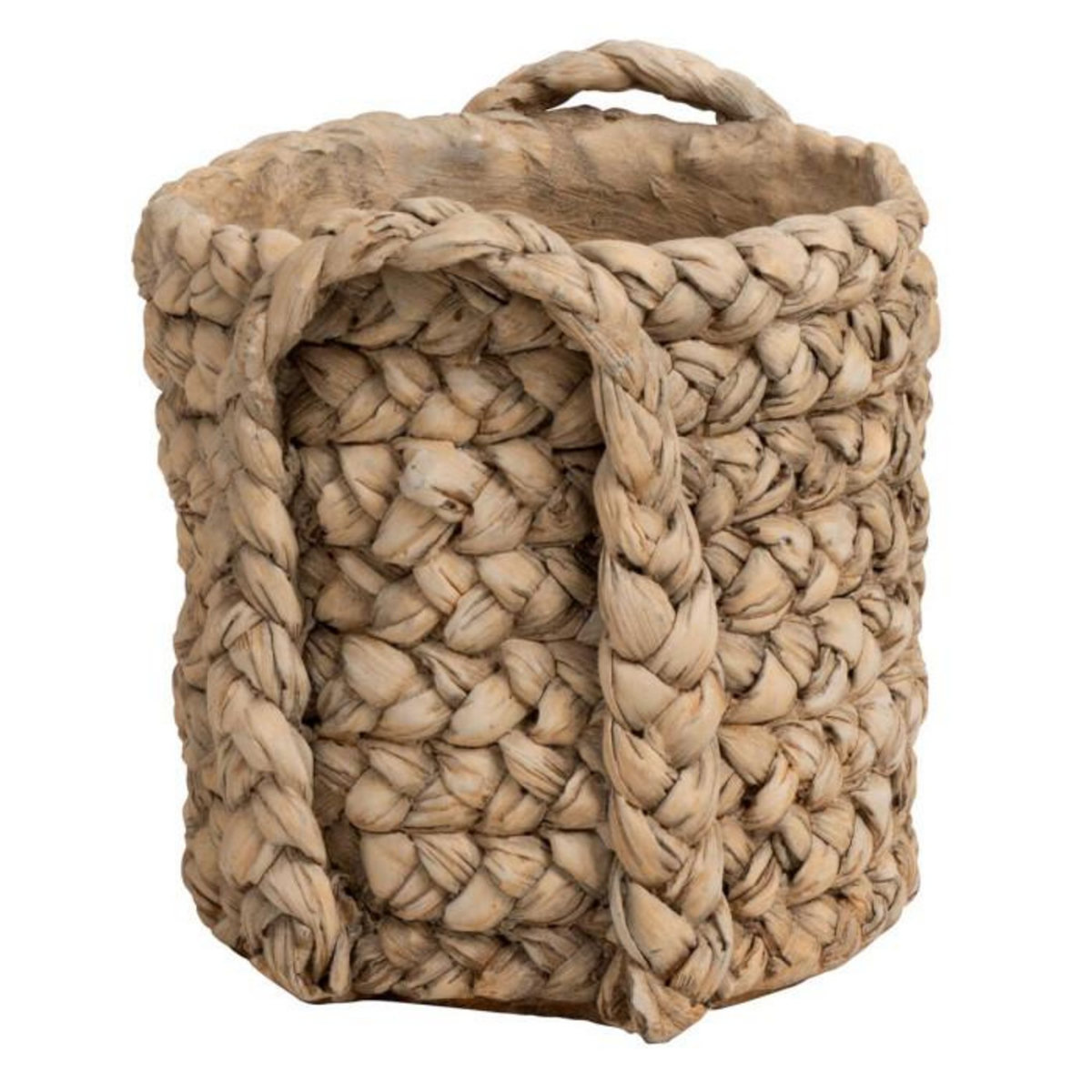 Paris Prix Cache-Pot Rond Design  Anses  22cm Naturel