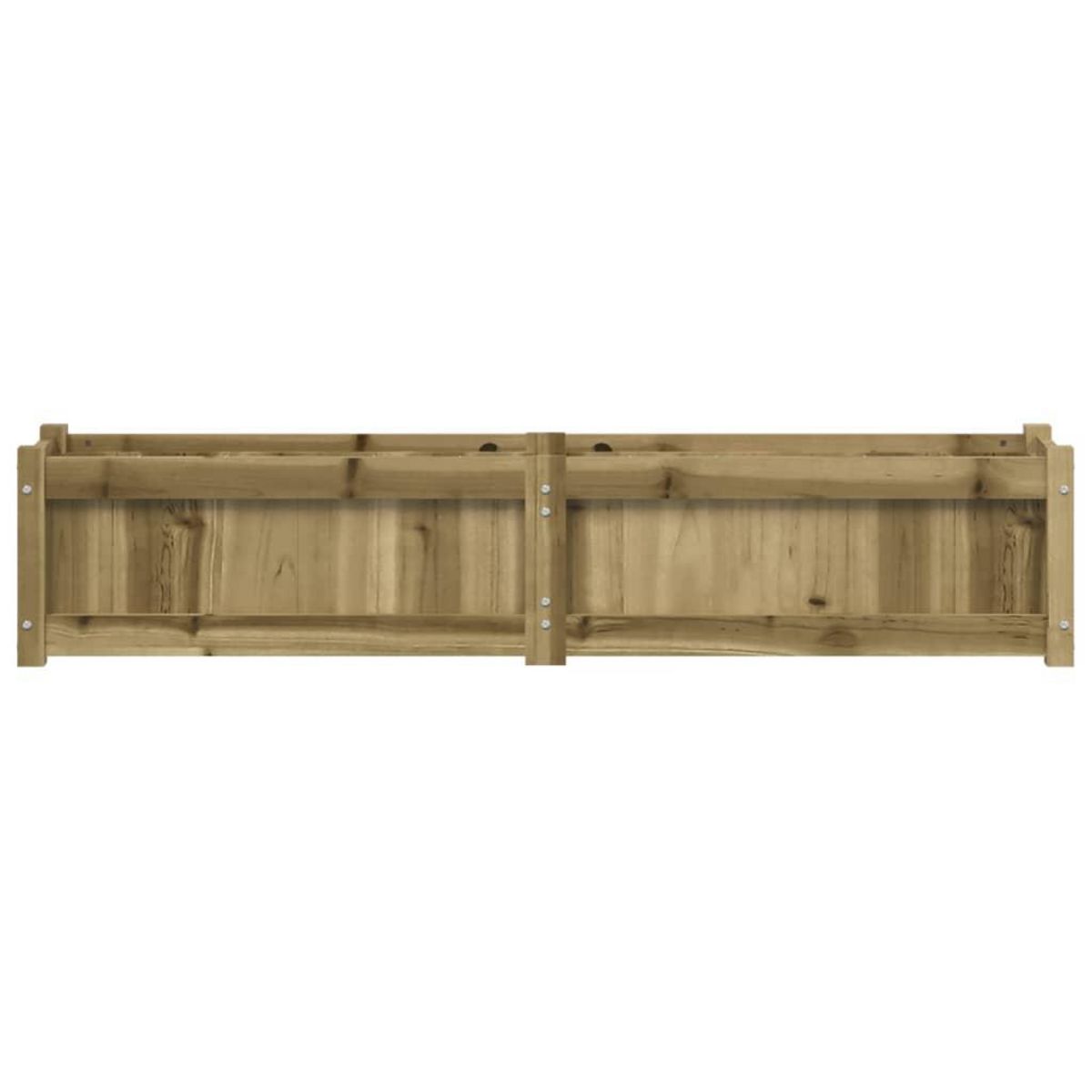 VIDAXL Jardiniere 150x31x31 cm bois de pin impregne