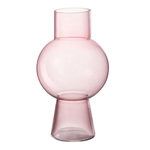 Paris Prix Vase Boule en Verre  Pinky Perfect  31cm Rose Clair