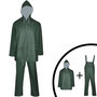 Voir la diapositive 1 : VIDAXL Combinaison de pluie 2 pcs impermeable resistante a capuche XXL