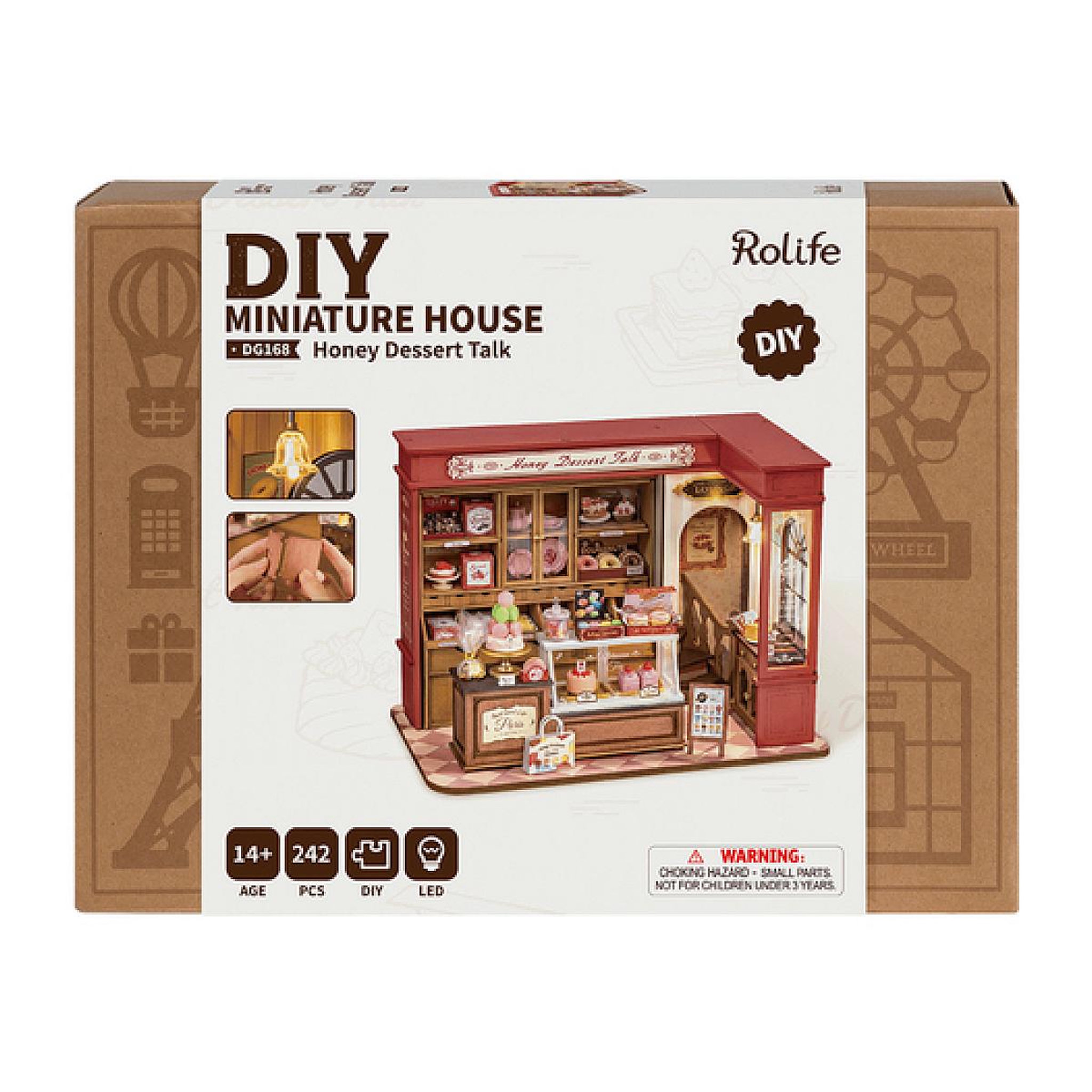 Voir la diapositive 5 : ROBOTIME DIY Maison Honey Dessert Taltk