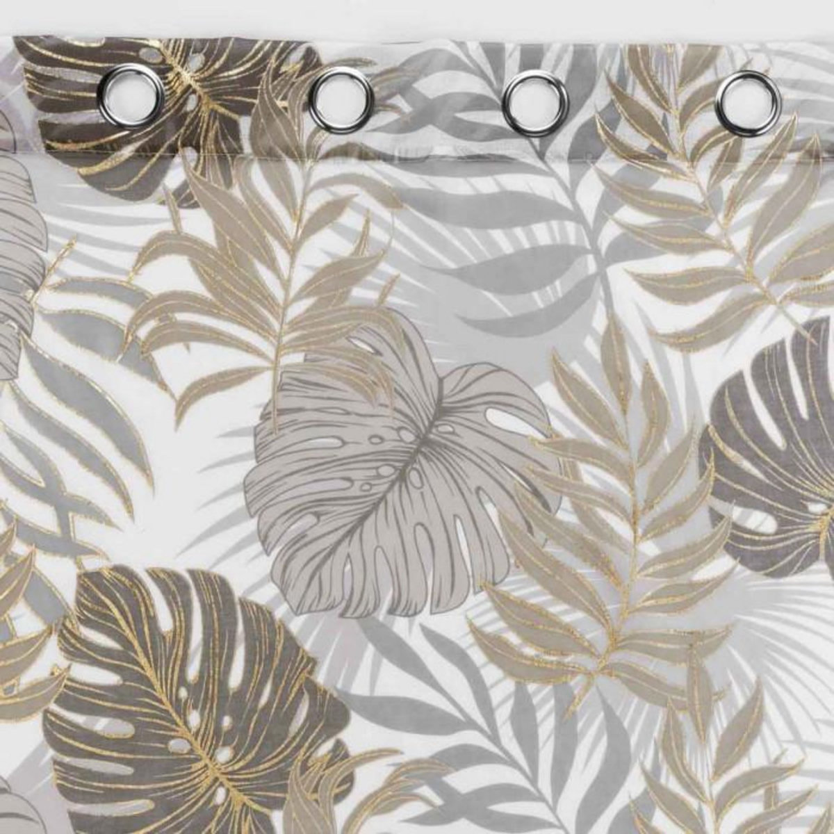 Paris Prix Rideau Voilage à Œillets  Mogador  140x240cm Beige