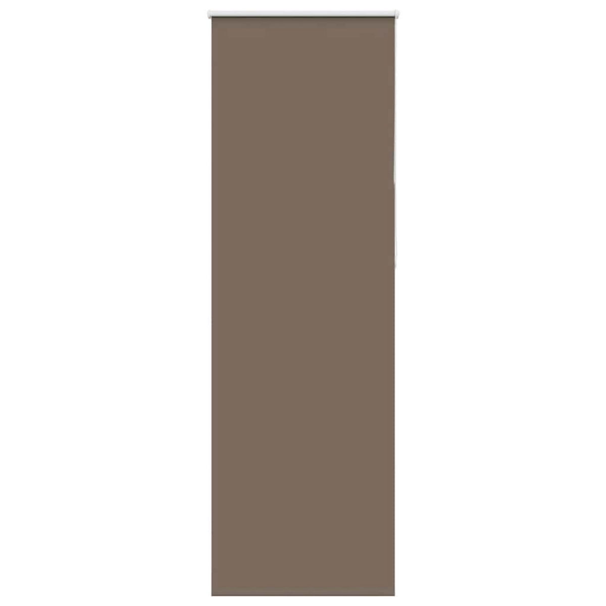 VIDAXL Store enrouleur occultant cafe 70x210cm largeur du tissu 65,7cm