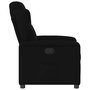 Voir la diapositive 4 : VIDAXL Fauteuil inclinable Noir Tissu