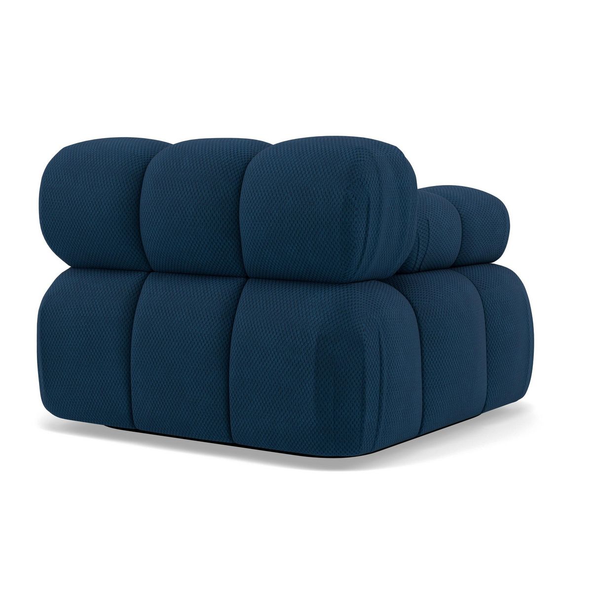 LISA DESIGN Ruby - module d'assise gauche en velours texturé