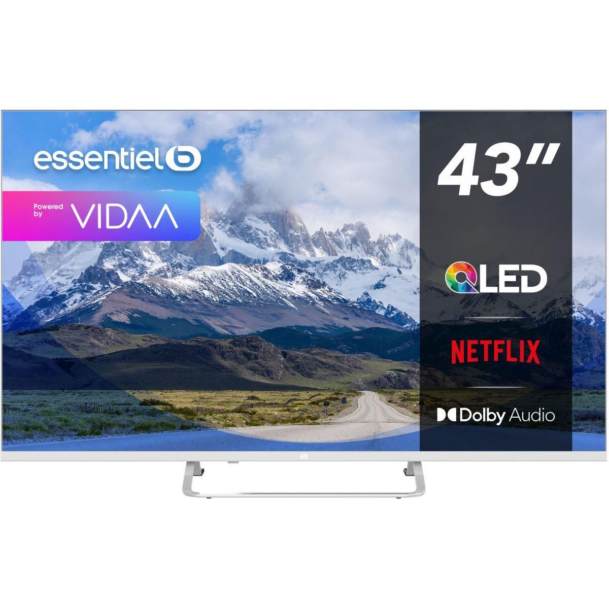 ESSENTIEL B TV QLED 43QLED306W - 43 pouces ( 109cm )