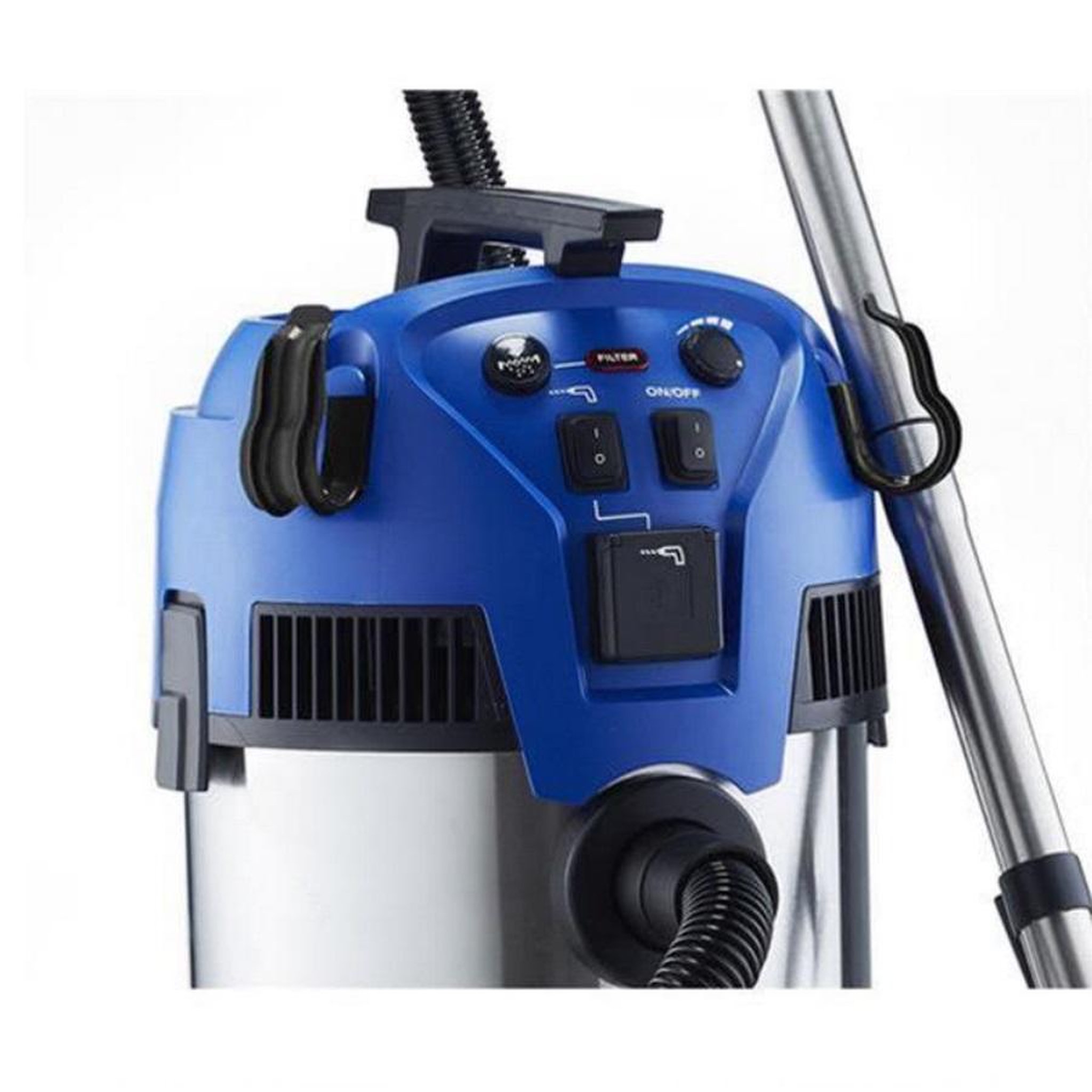Voir la diapositive 2 : Nilfisk Aspirateur cuve eau et poussière 30l 1260w - 18451556