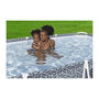 Voir la diapositive 4 : BESTWAY Piscine hors sol tubulaire BESTWAY - Steel Pro™ - 366 x 201 x 66 cm - Rectangulaire - décor graphique