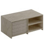Voir la diapositive 1 : Habitat et Jardin Table basse en bois  Gord  - 90 x 45 x 44 cm - Travertin