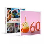 Smartbox Joyeux anniversaire ! Pour femme 60 ans - Coffret Cadeau Multi-thèmes