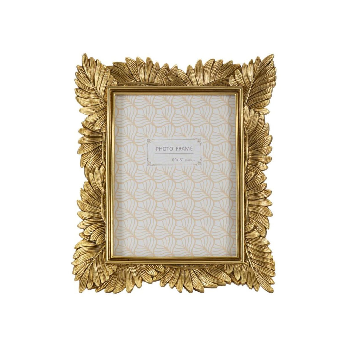 Paris Prix Cadre Photo Déco Feuilles  Olly  15x20cm Or
