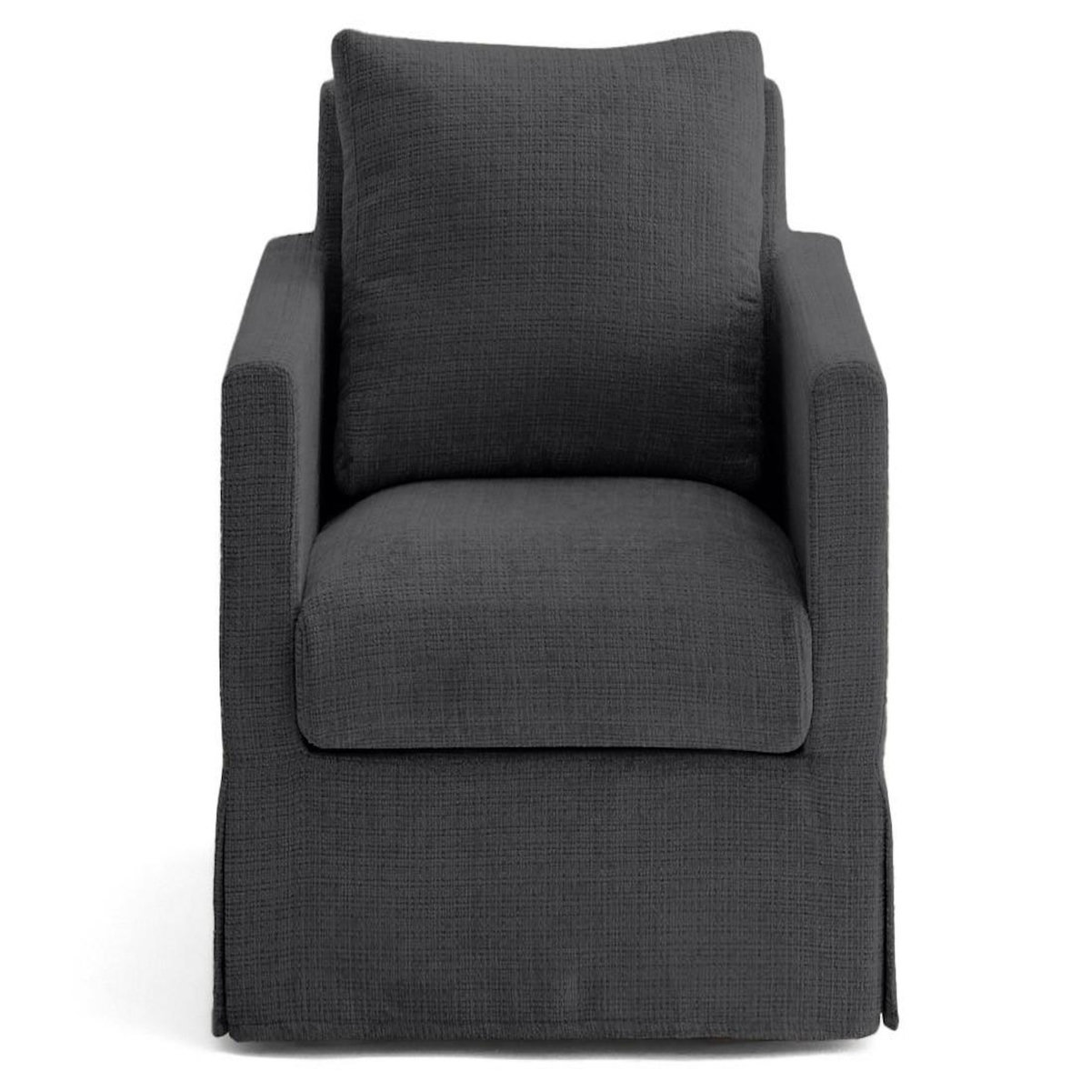 LISA DESIGN Serena - housse en velours texturé pour fauteuil