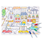 SUPER PETIT set Les Popipop X Moulin ROTY - Set De Table À Colorier - Dès 3 Ans