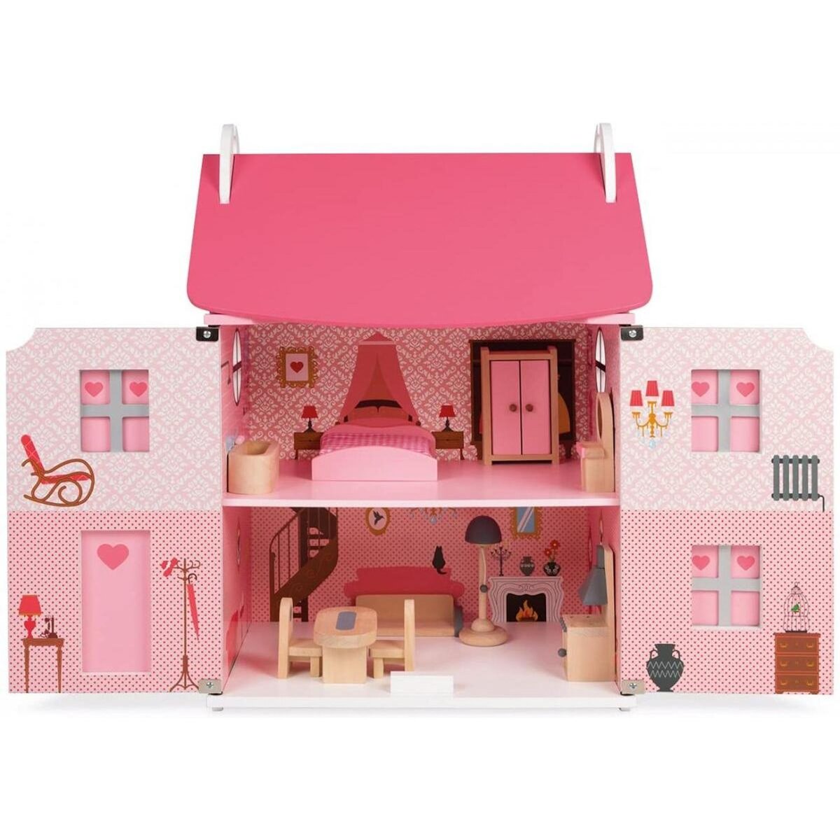 Juratoys-Janod Maison de poupees Mademoiselle