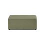 Voir la diapositive 6 : BEST MOBILIER Topaze - pouf - en tissu bouclette