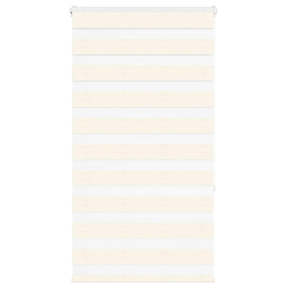 VIDAXL Store zebre beige marbre largeur du tissu 70,9 cm polyester