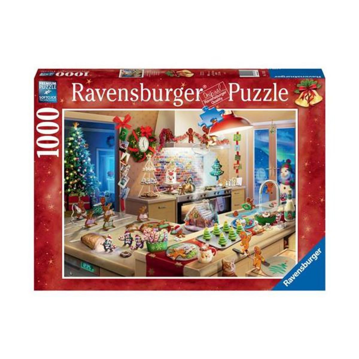 RAVENSBURGER Puzzle 1000 pièces Ravensburger Les bonhommes en pain d'épices