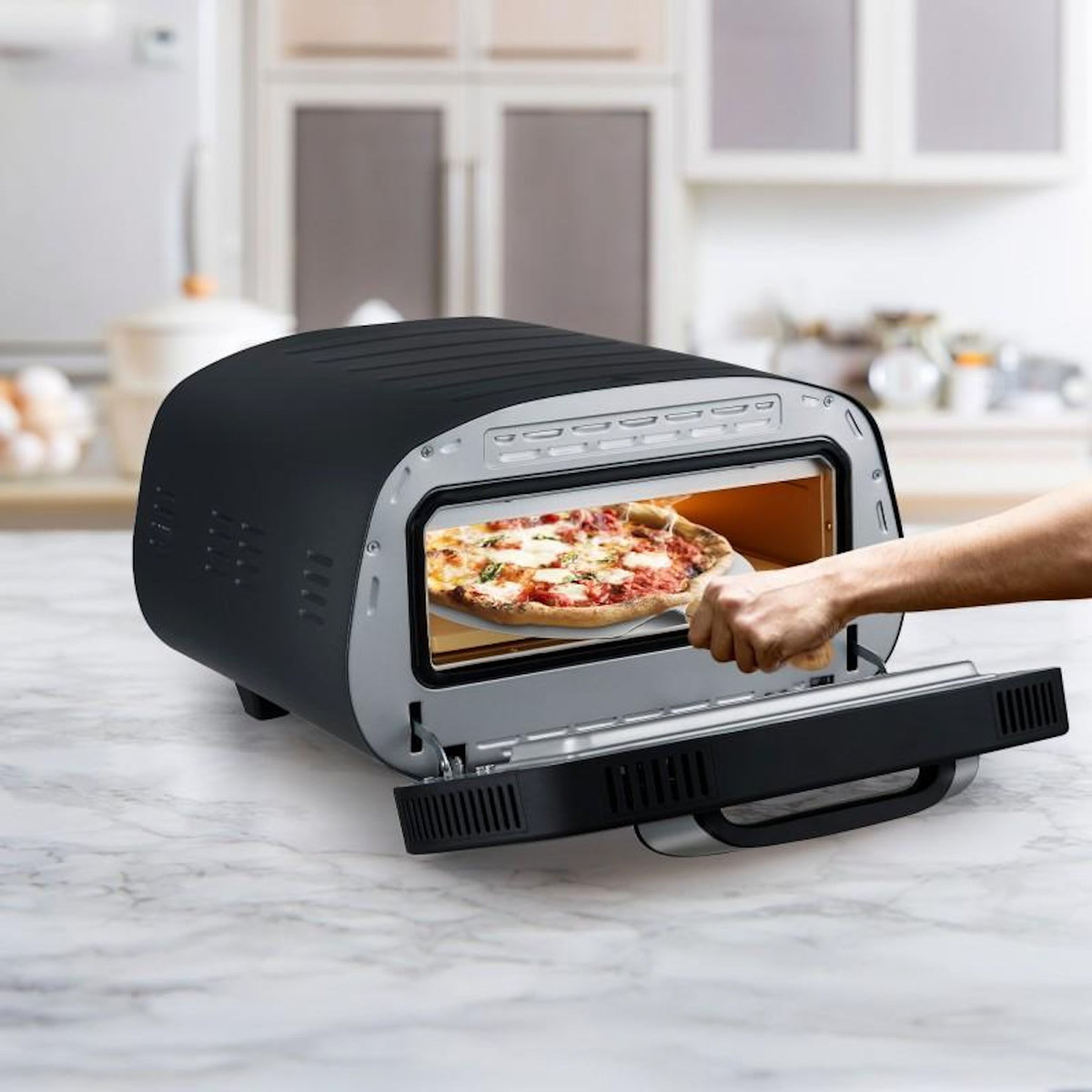 SCHNEIDER Schneider - Pierre De Feu Série Z - Four à Pizza Express - 2200w - 430°c - Pierre Céramique