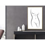 Voir la diapositive 2 : Paris Prix Affiche Murale Encadrée  Minimalist Nude