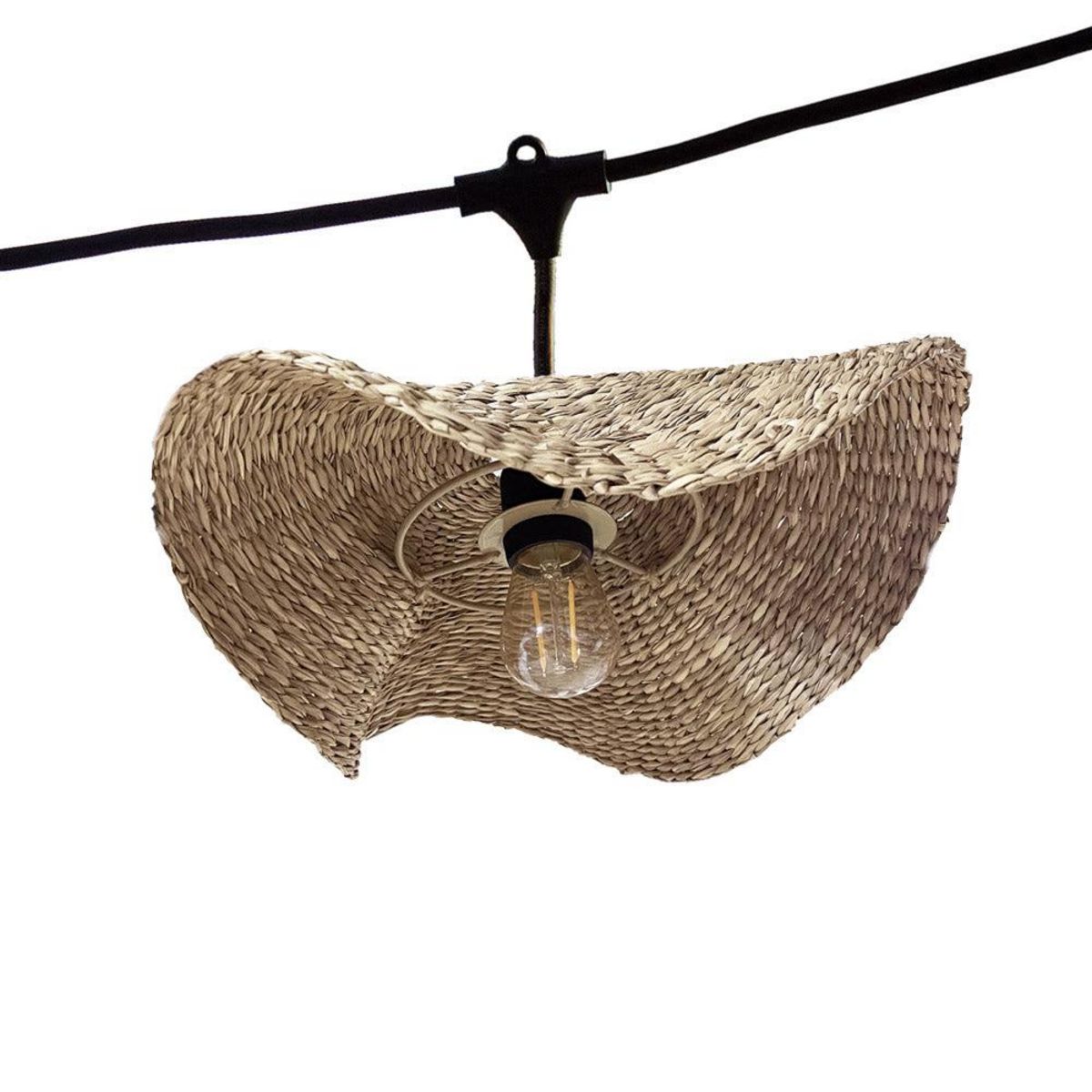 Lumisky Guirlande lumineuse MOLLY Beige Herbe marine 6m