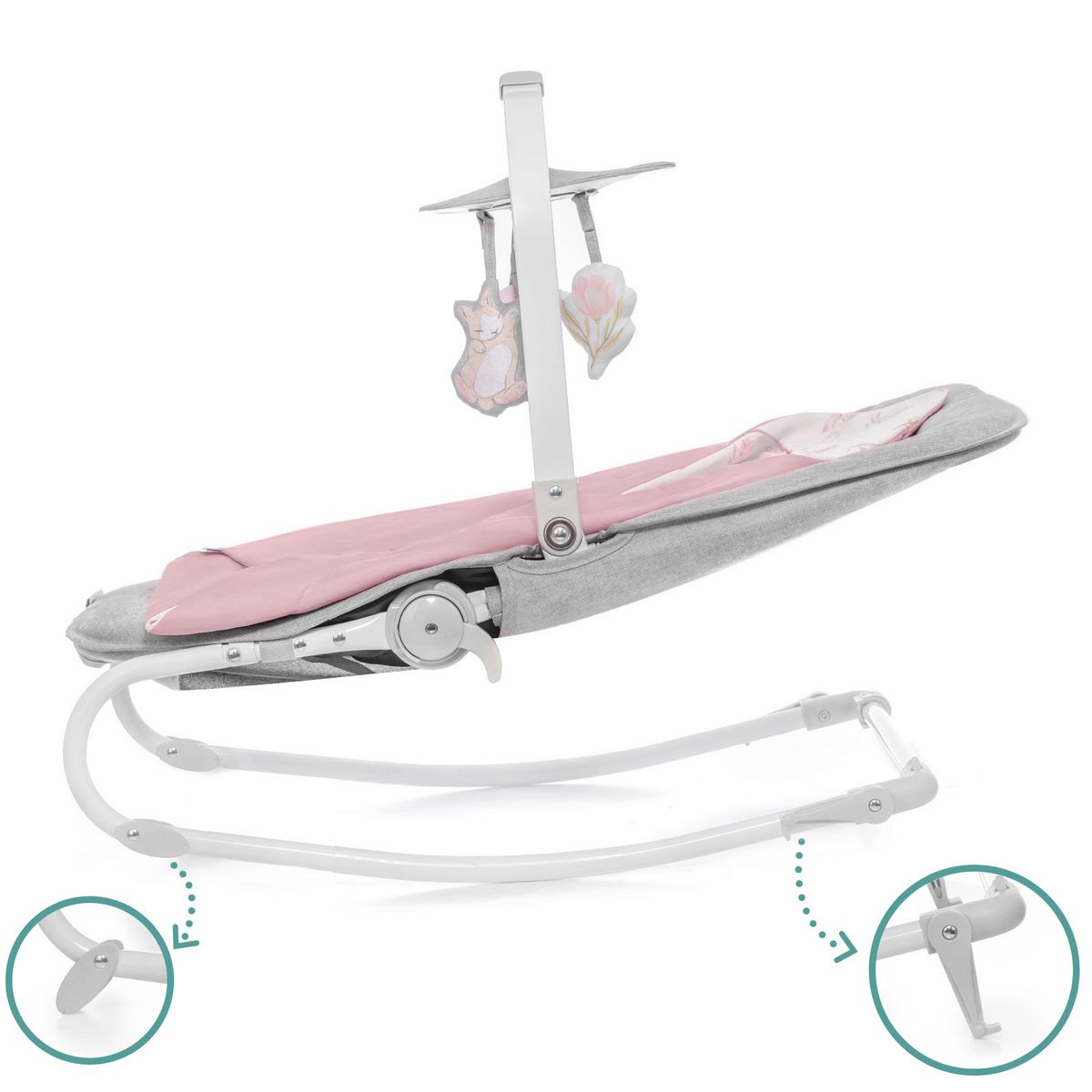 KINDERKRAFT Transat bébé 3 en 1 Felio