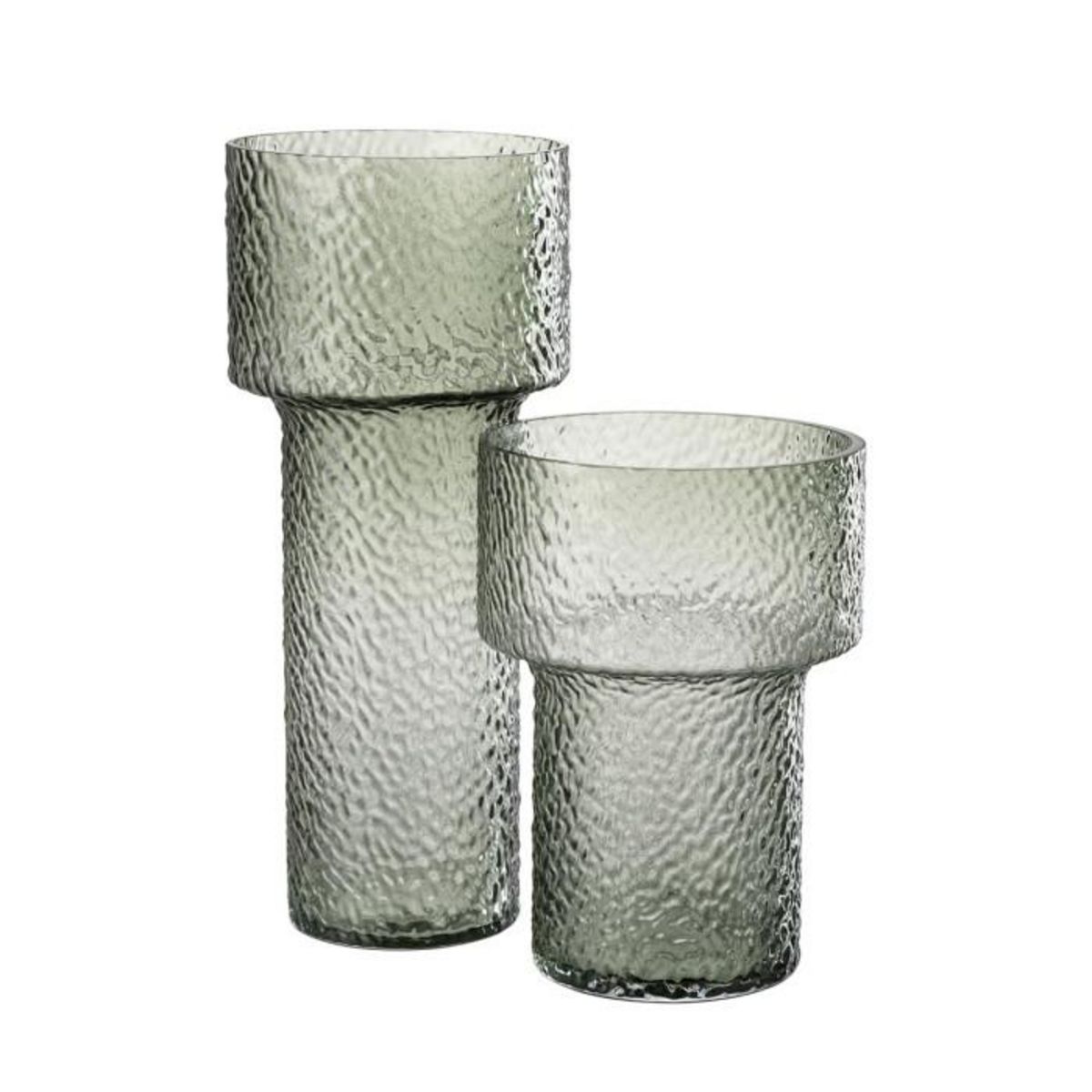 Paris Prix Vase Design en Verre  Betty  30cm Vert