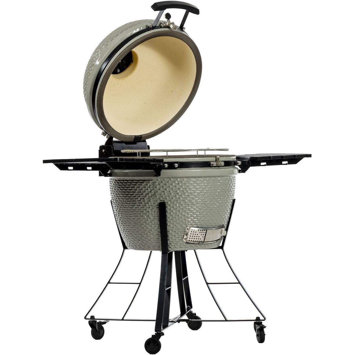 PIT BOSS Barbecue charbon de bois en acier Pit Boss K24 Kamado Gris Nardo