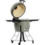 Voir la diapositive 2 : PIT BOSS Barbecue charbon de bois en acier Pit Boss K24 Kamado Gris Nardo