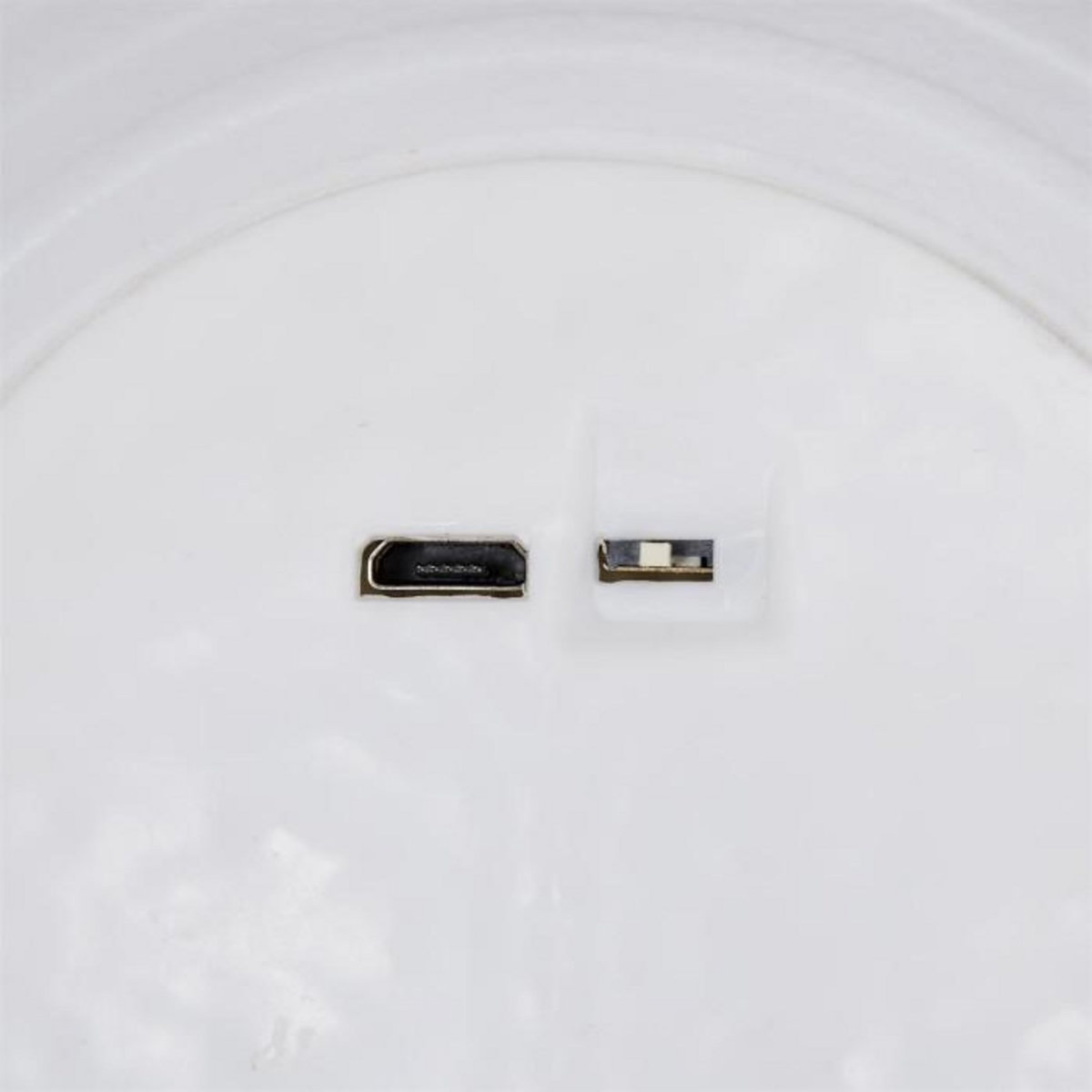 Paris Prix Lampe à Poser Tactile  Saturne  14cm Blanc