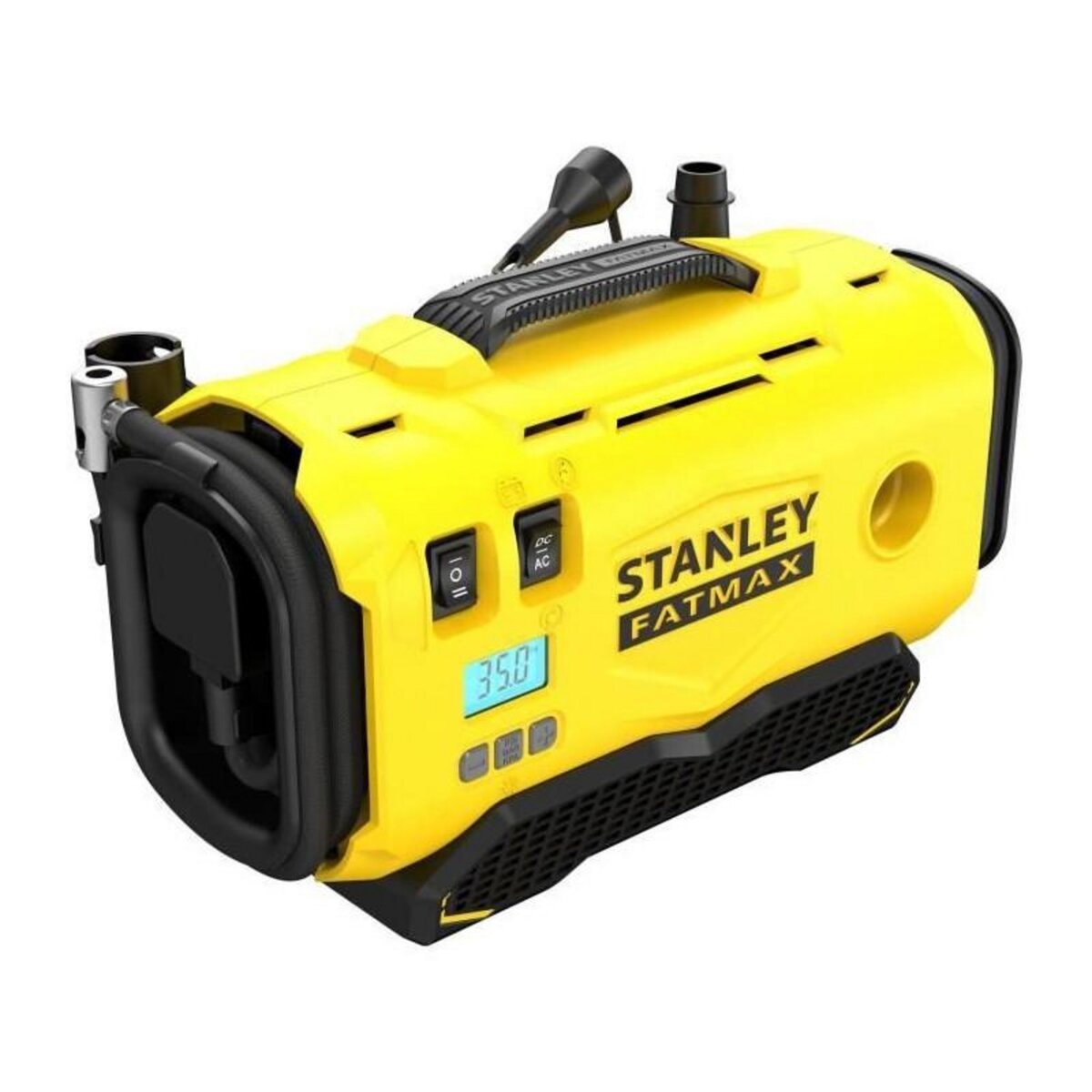 Stanley Gonfleur Compresseur - STANLEY FATMAX V20 - SFMCE520B-QW - Lithium 18V - 11 bars - Sans Batterie