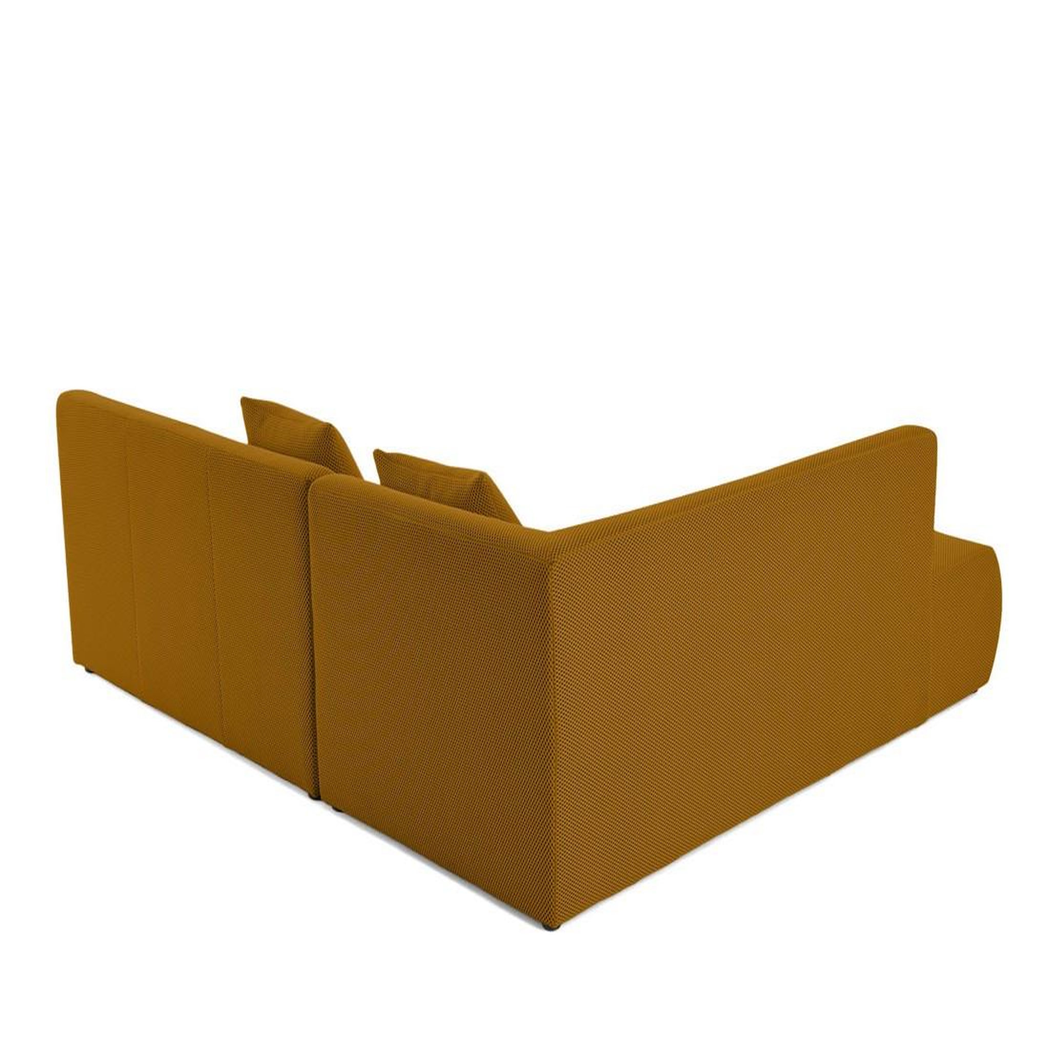 Voir la diapositive 4 : LISA DESIGN Onyx - canapé modulable d'angle gauche - 5 places - en tissu mailles 3d