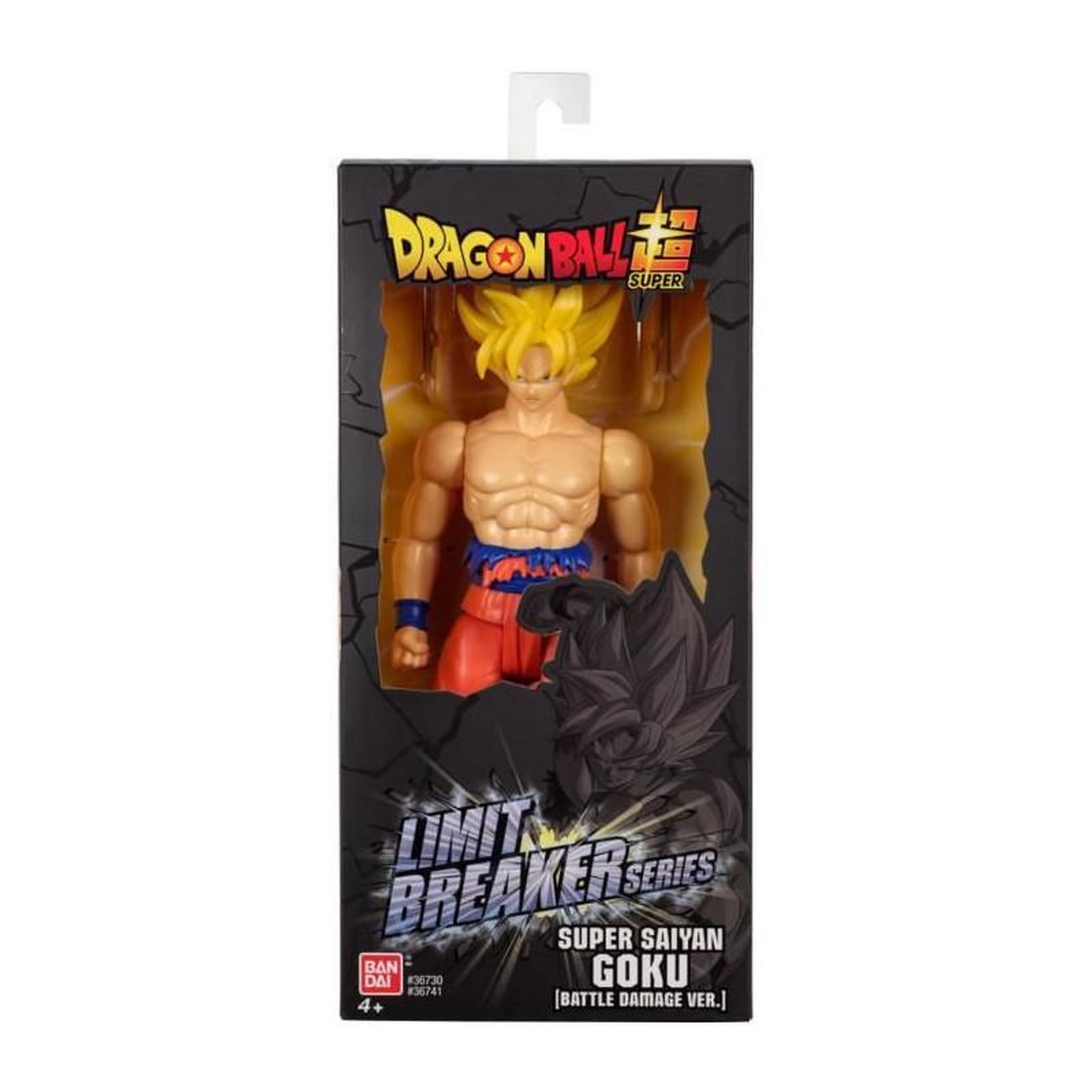 Voir la diapositive 2 : BANDAI DB Figurine geante Limit Breaker Super Saiyan Goku Battle Damage Ver.