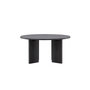 Voir la diapositive 2 : Paris Prix Table Basse Ronde Design  Askeron  80cm Noir