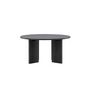 Voir la diapositive 2 : Paris Prix Table Basse Ronde Design  Askeron  80cm Noir