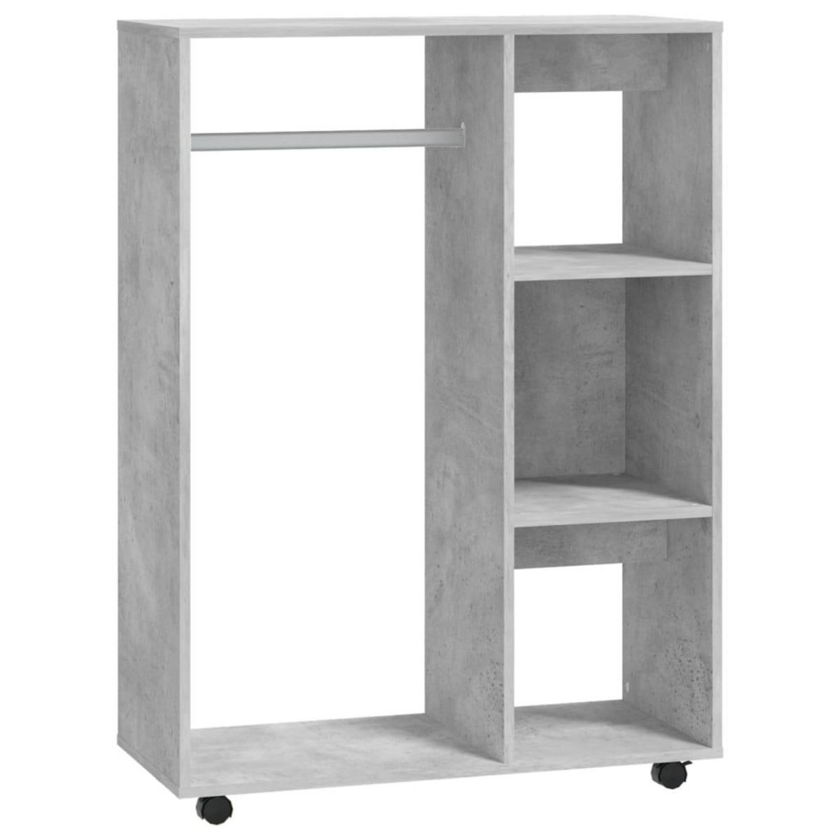 VIDAXL Garde-robe Gris beton 80x40x110 cm Bois d'ingenierie