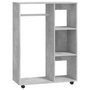 Voir la diapositive 2 : VIDAXL Garde-robe Gris beton 80x40x110 cm Bois d'ingenierie