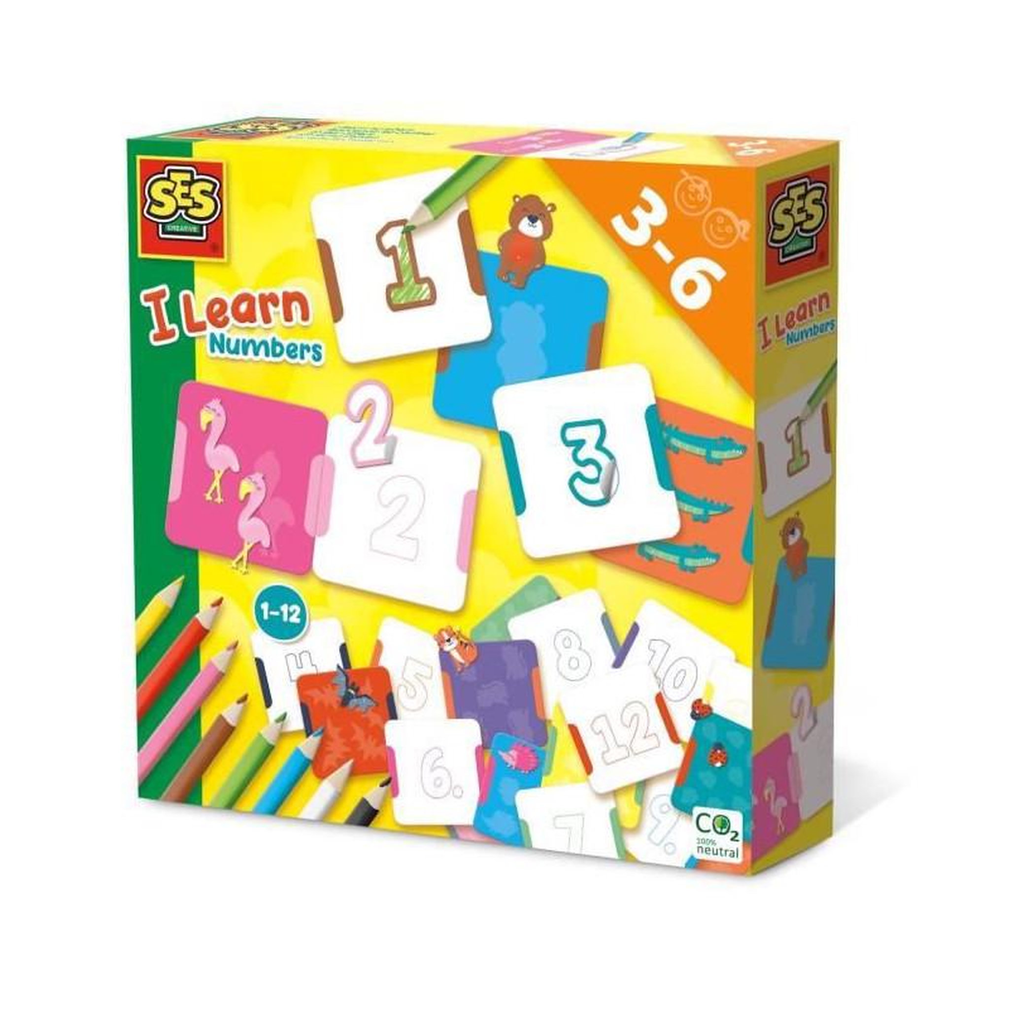 Voir la diapositive 3 : SES SES I Learn Numbers 14639