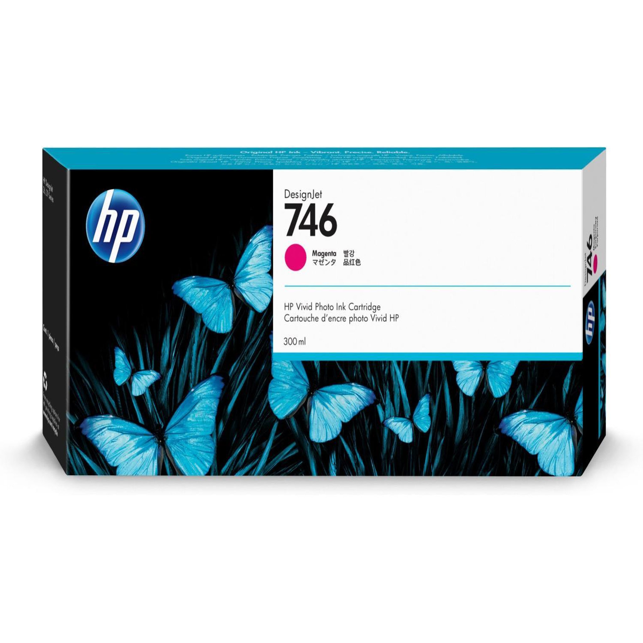 Voir la diapositive 2 : HP HP Ink No 746 HP746 HP 746 Magenta (P2V78A)