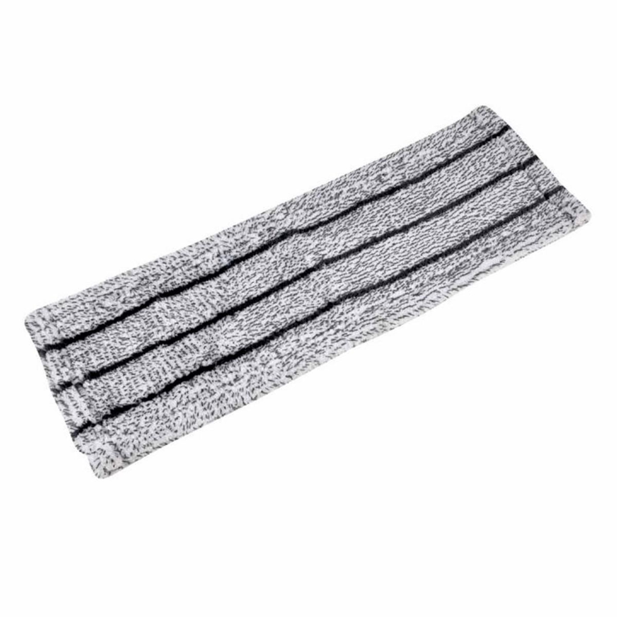 Voir la diapositive 1 : HOMEA Serpillière pour Balai  Microfibre  Gris