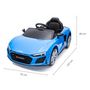 Voir la diapositive 5 : MILLY MALLY Véhicule electrique Audi R8 Spyder Bleu