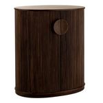 Paris Prix Buffet 2 Portes & 3 Niveaux  Reyi  101cm Marron